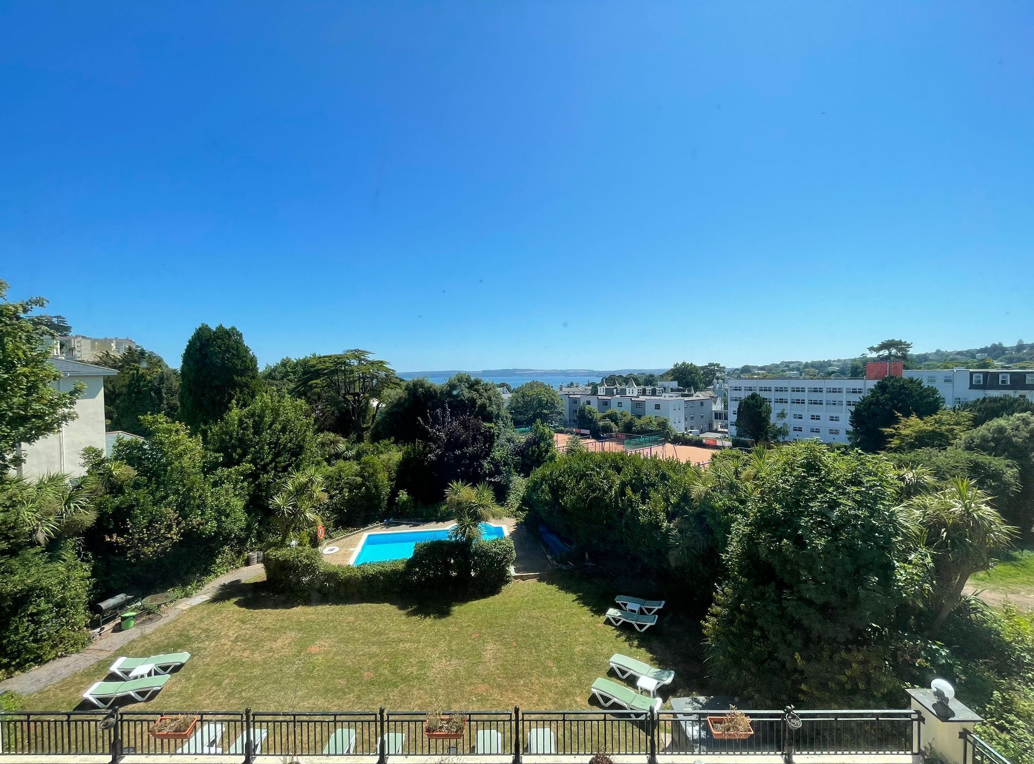 Suite Deluxe, salle de bains attenante, vue mer | Vue depuis l’hébergement