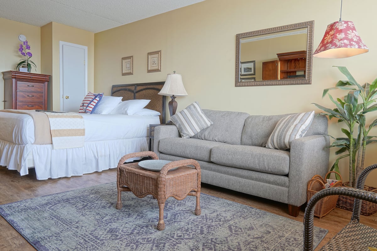 Monolocale Standard, 1 letto queen con divano letto, angolo cottura | Con stile personalizzato, con arredamento individuale, Wi-Fi gratuito