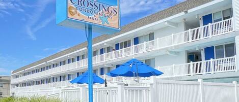 Fassade der Unterkunft