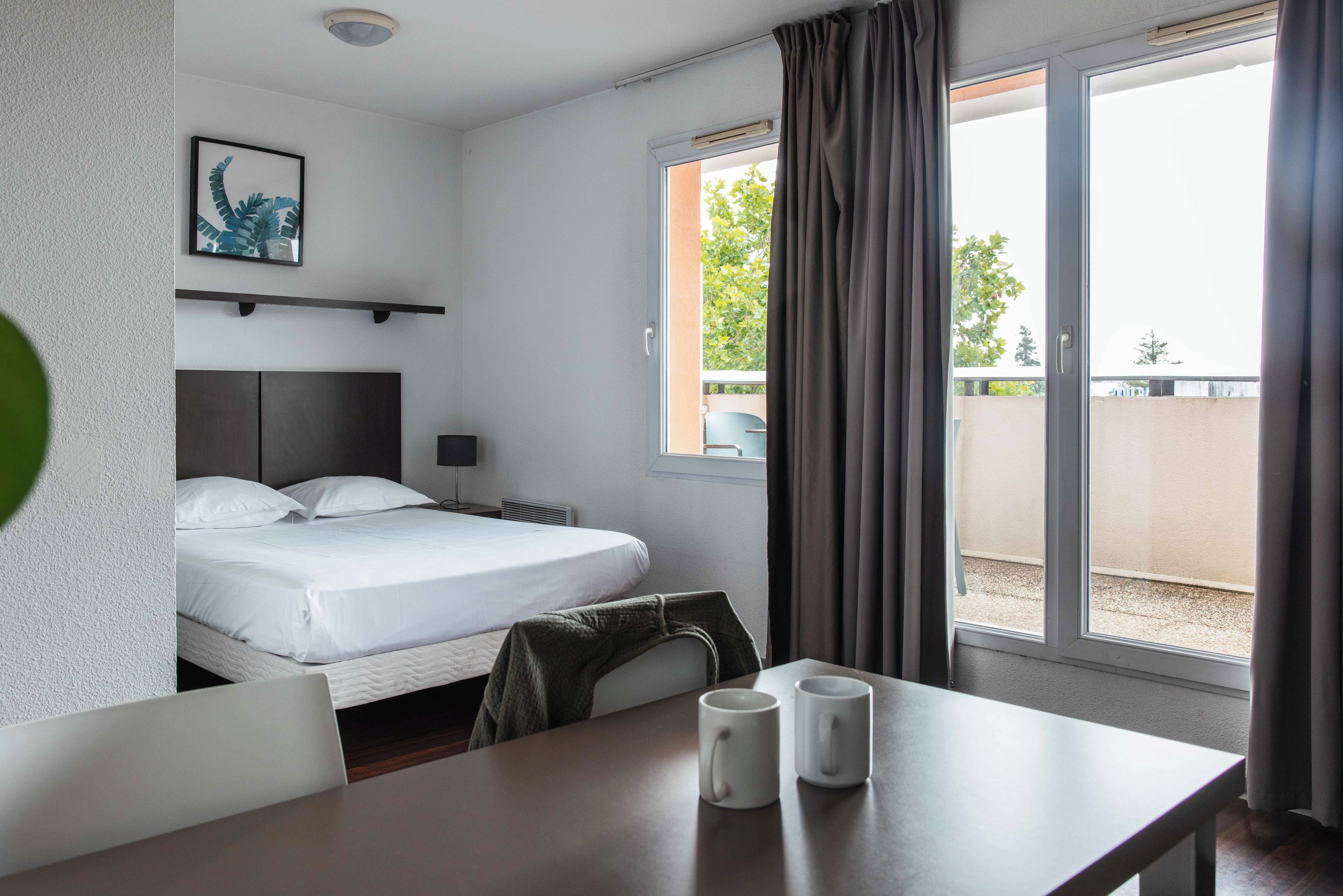 Studio supérieur double avec balcon