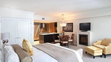 1 bedroom, Egyptian cotton sheets, hypo-allergenic bedding