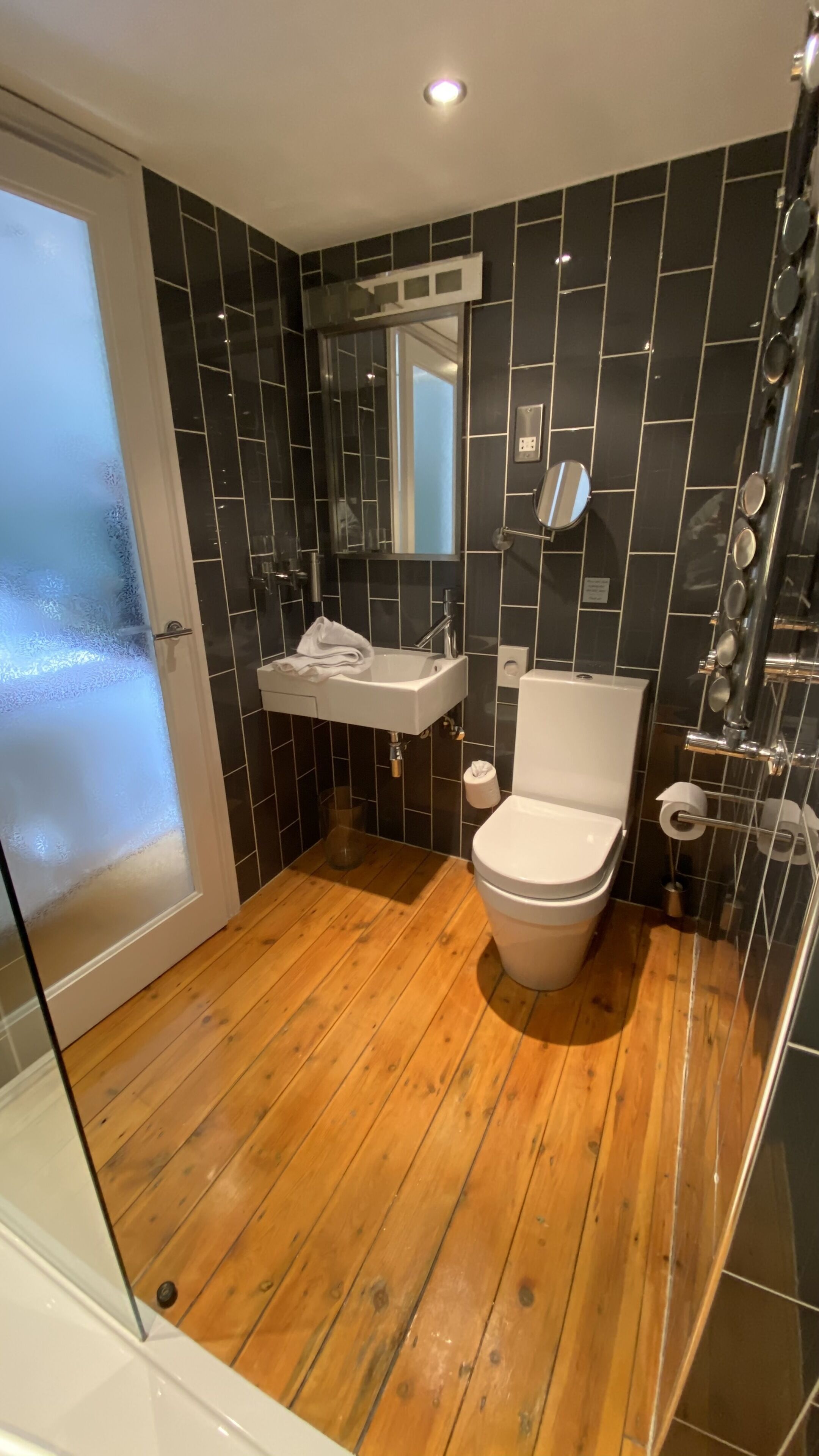 superior double or twin room | bathroom | shower, designer toiletries, towels