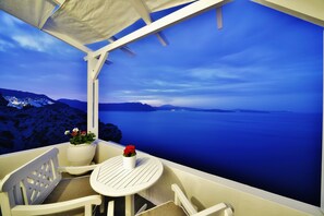 Junior Suite, Sea View | View from room - Armeni Village Rooms & Suites (Santorini)