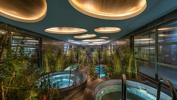 Behandlungsräume für Paare, Sauna, Whirlpool, Dampfbad