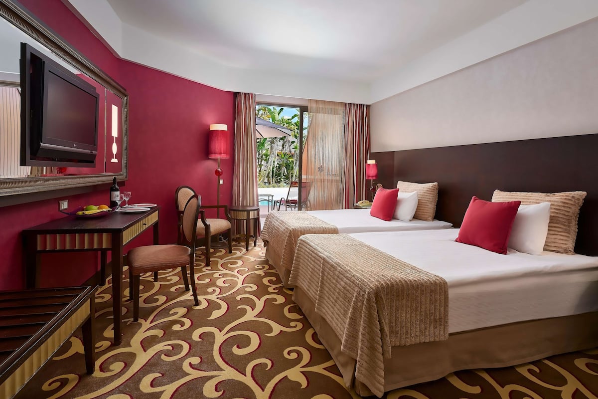 2 habitaciones y ropa de cama de alta calidad