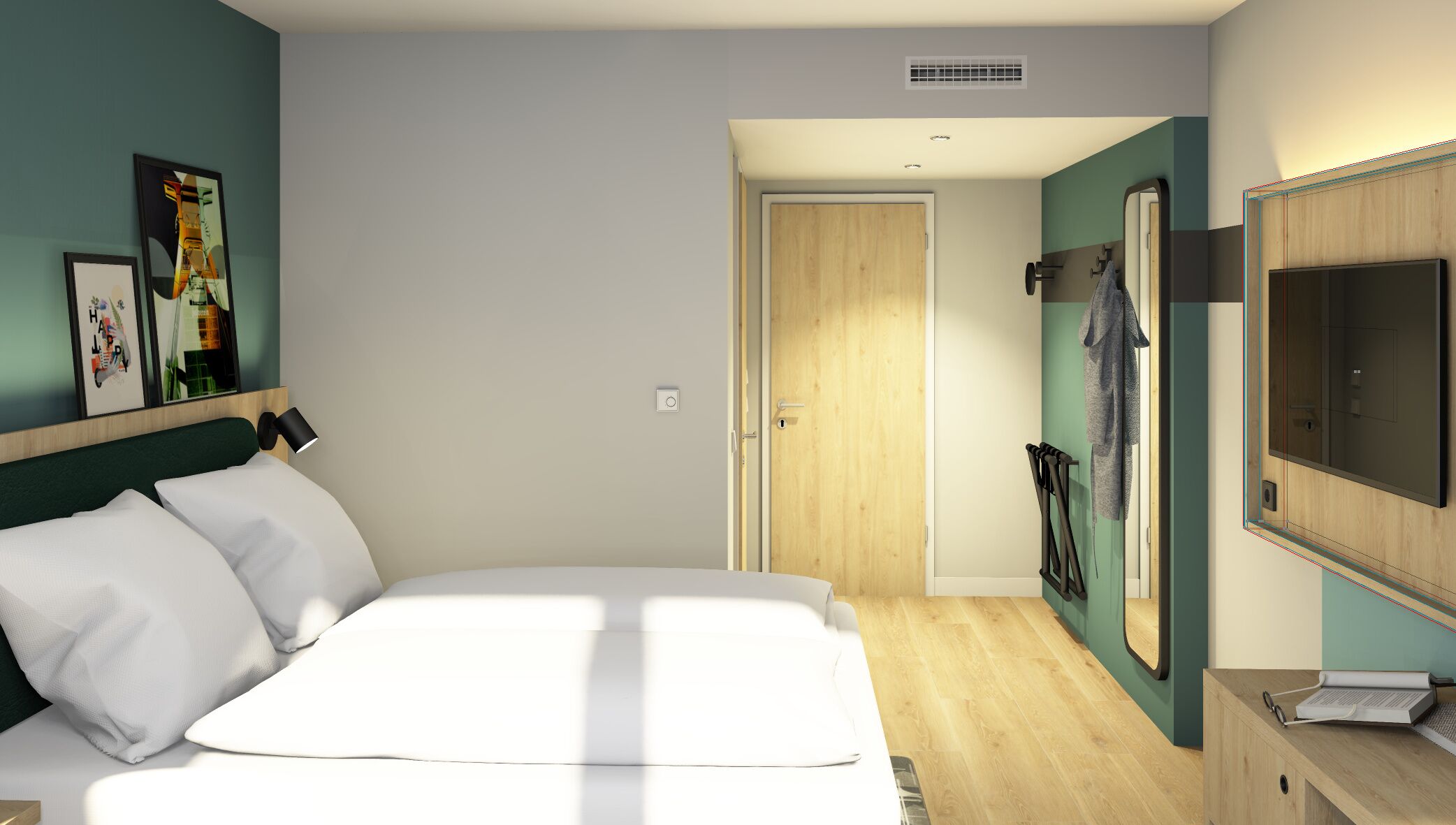 Down comforters, minibar, in-room safe, desk