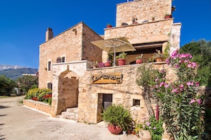 Voorkant van accommodatie