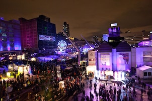 Front of property - evening/night