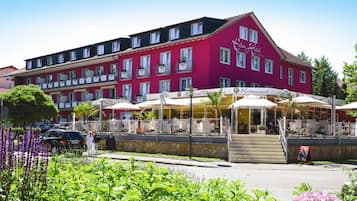 Fassade der Unterkunft