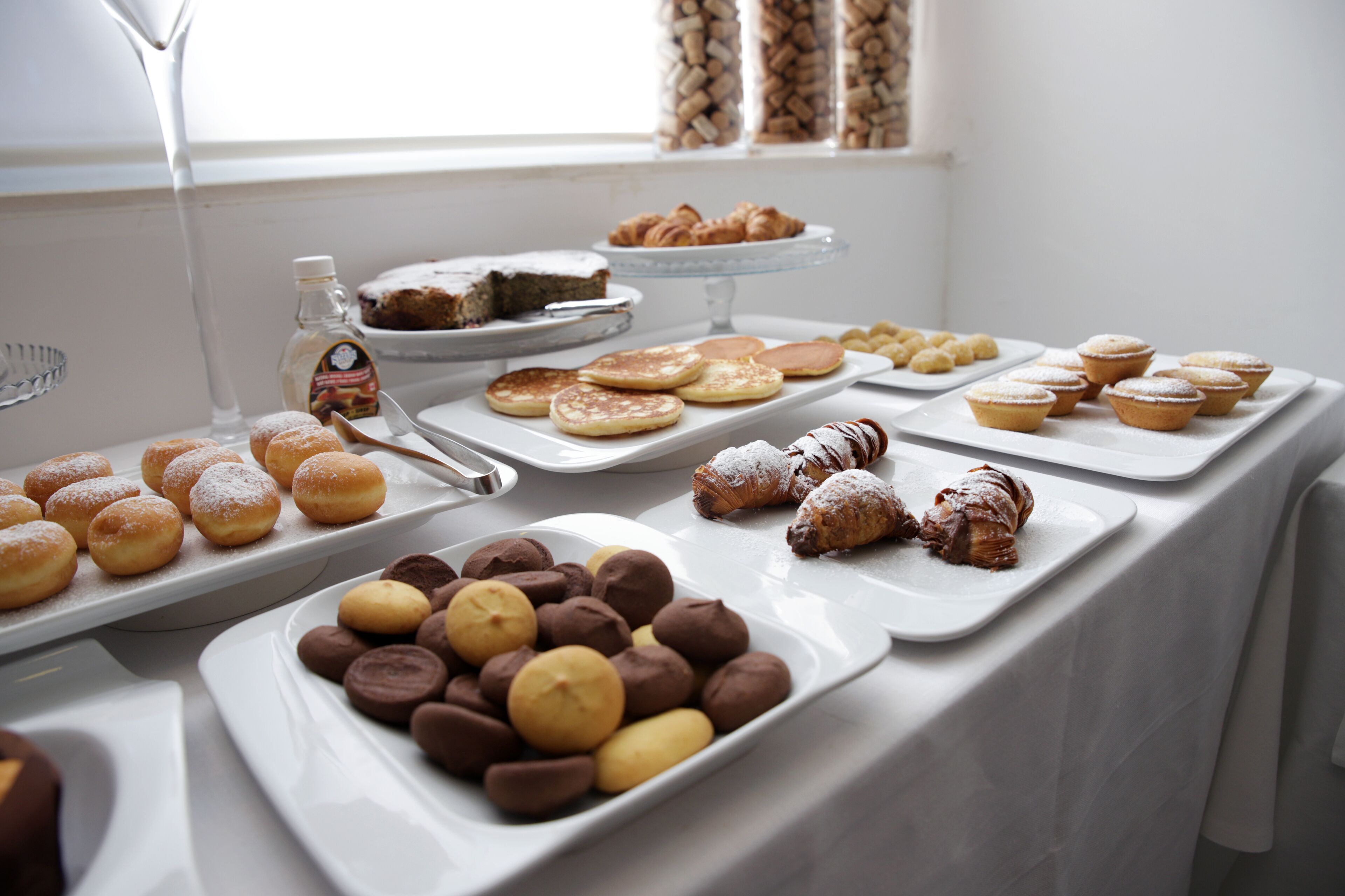 daily buffet breakfast (eur 7 per person)