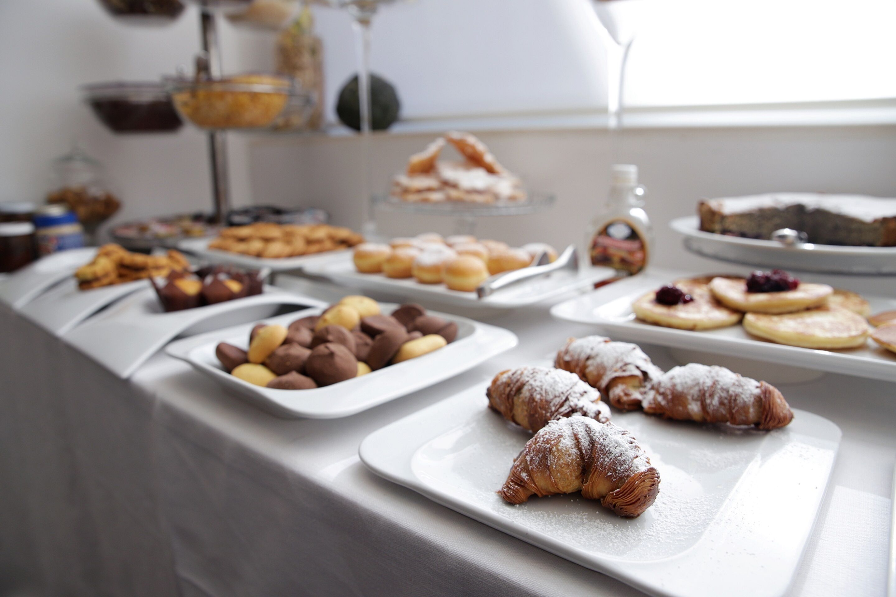 Daily buffet breakfast (EUR 7 per person)