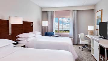 低過敏寢具、舒適加層、客房內保險箱、書桌