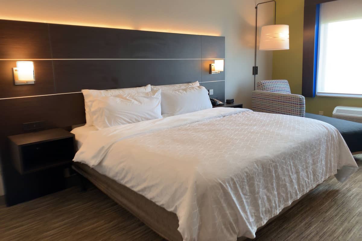 in-room safe, desk, blackout curtains, iron/ironing board