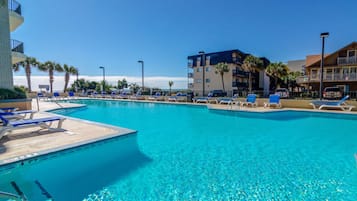 Indoor pool, outdoor pool