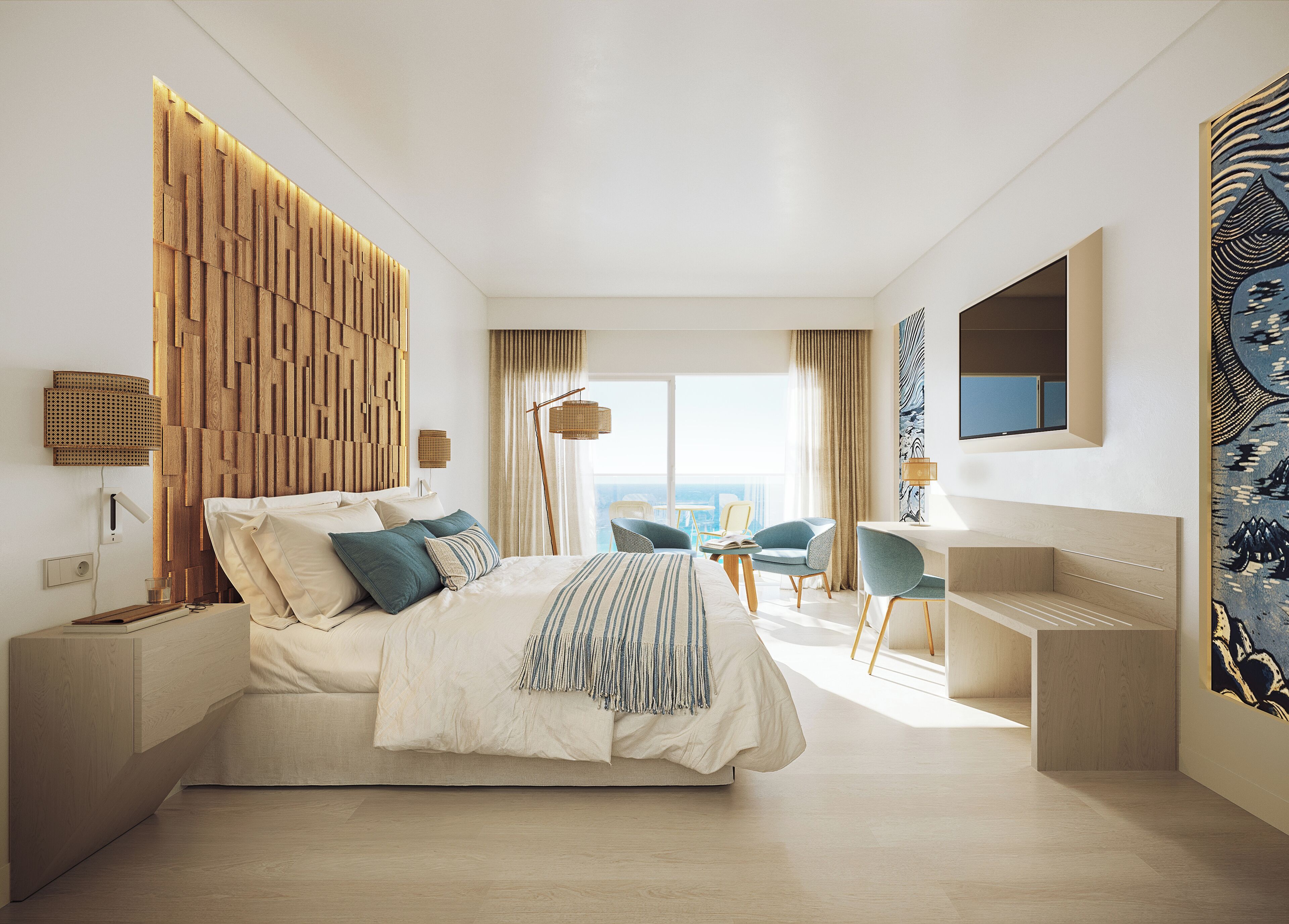 minibar, in-room safe, desk, blackout curtains