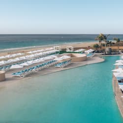 Indoor pool, 2 outdoor pools, pool umbrellas, pool loungers