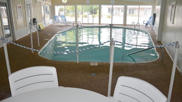 Indoor pool, seasonal outdoor pool