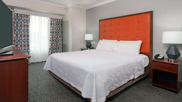 In-room safe, desk, iron/ironing board, free cribs/infant beds