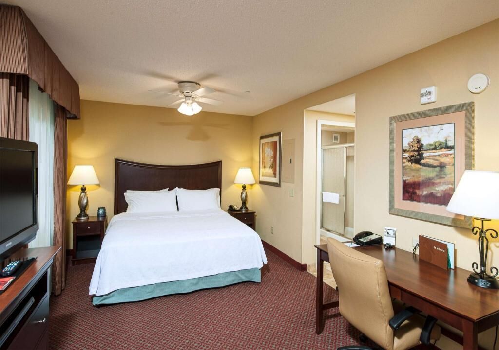In-room safe, blackout drapes, iron/ironing board