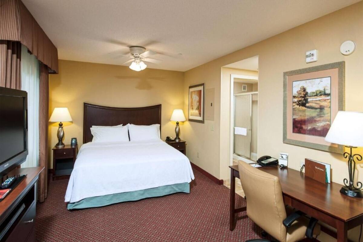 In-room safe, blackout drapes, iron/ironing board