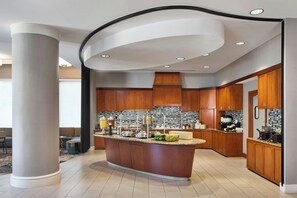 Free daily buffet breakfast - Residence Inn National Harbor Washington, DC Area (Oxon Hill)