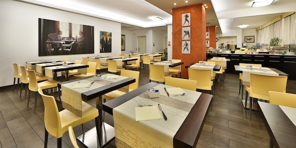 Daily buffet breakfast (EUR 12 per person)