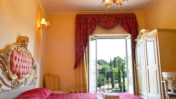 Camera Superior con letto matrimoniale o 2 letti singoli | Vista dalla camera