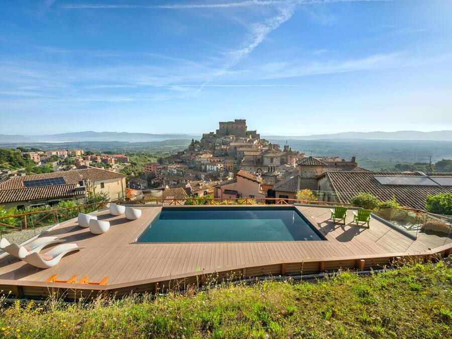 Seasonal outdoor pool