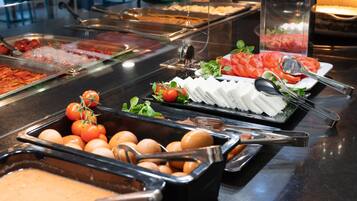 Daily buffet breakfast (EUR 5 per person)
