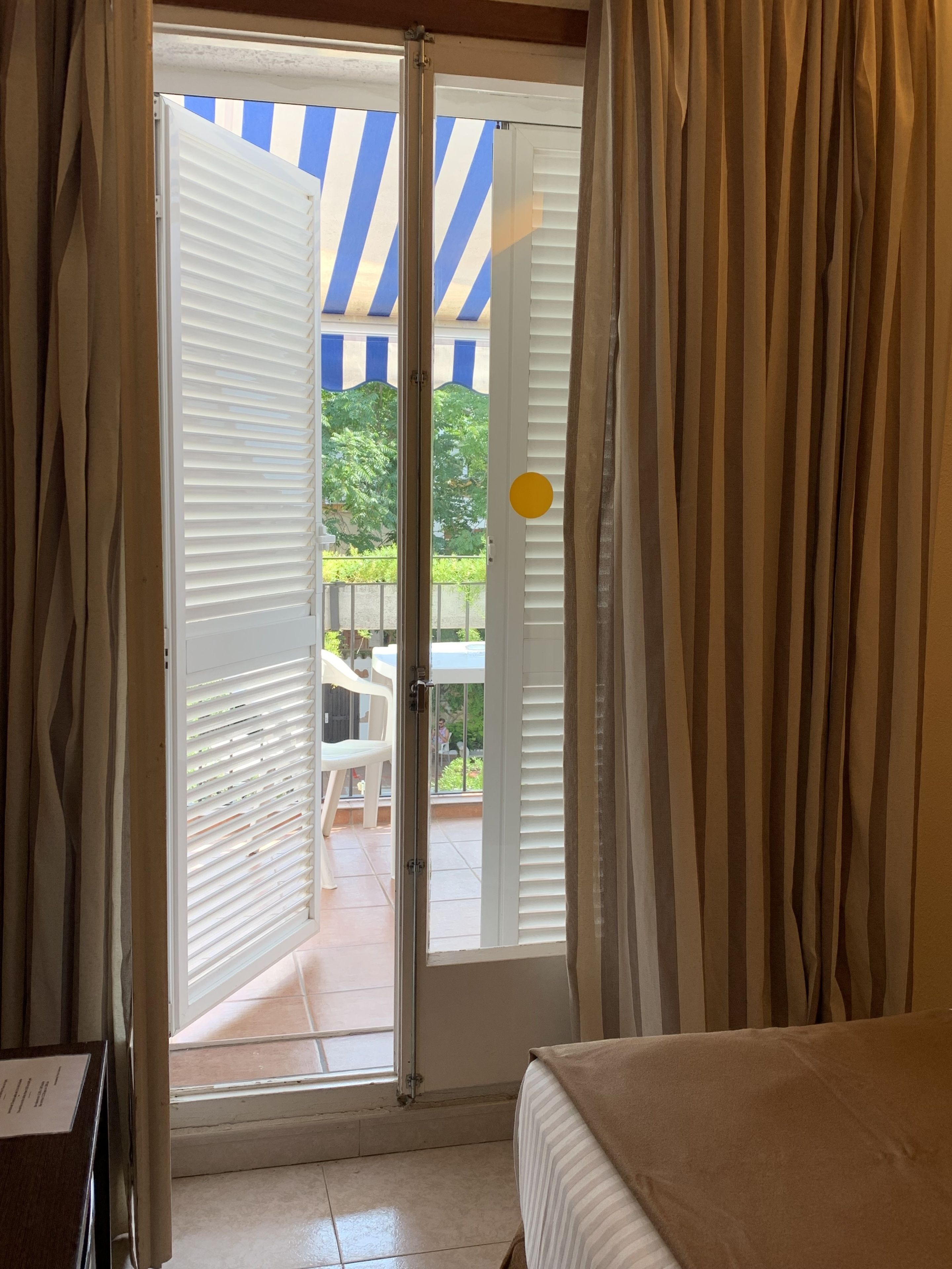 double or twin room, balcony | balcony