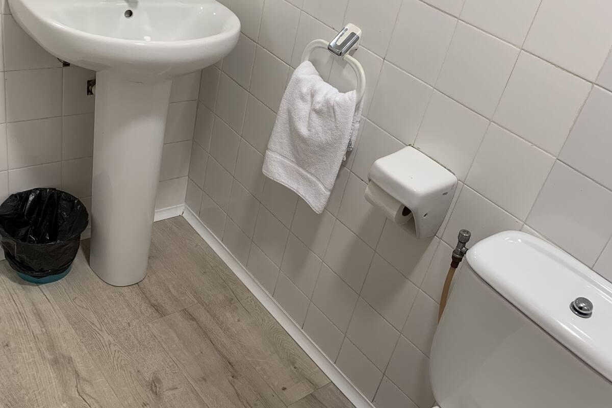 single room | bathroom | rainfall showerhead, towels, soap, shampoo