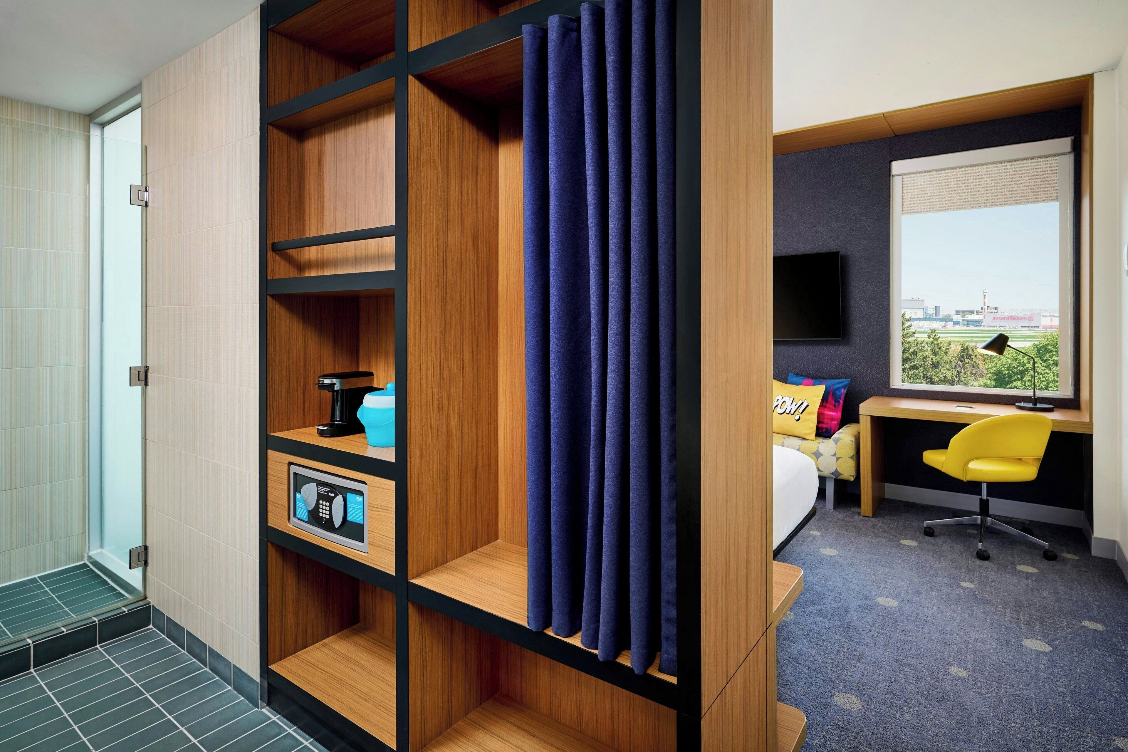Premium bedding, minibar, in-room safe, desk