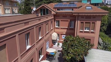 Majoituspaikan julkisivu