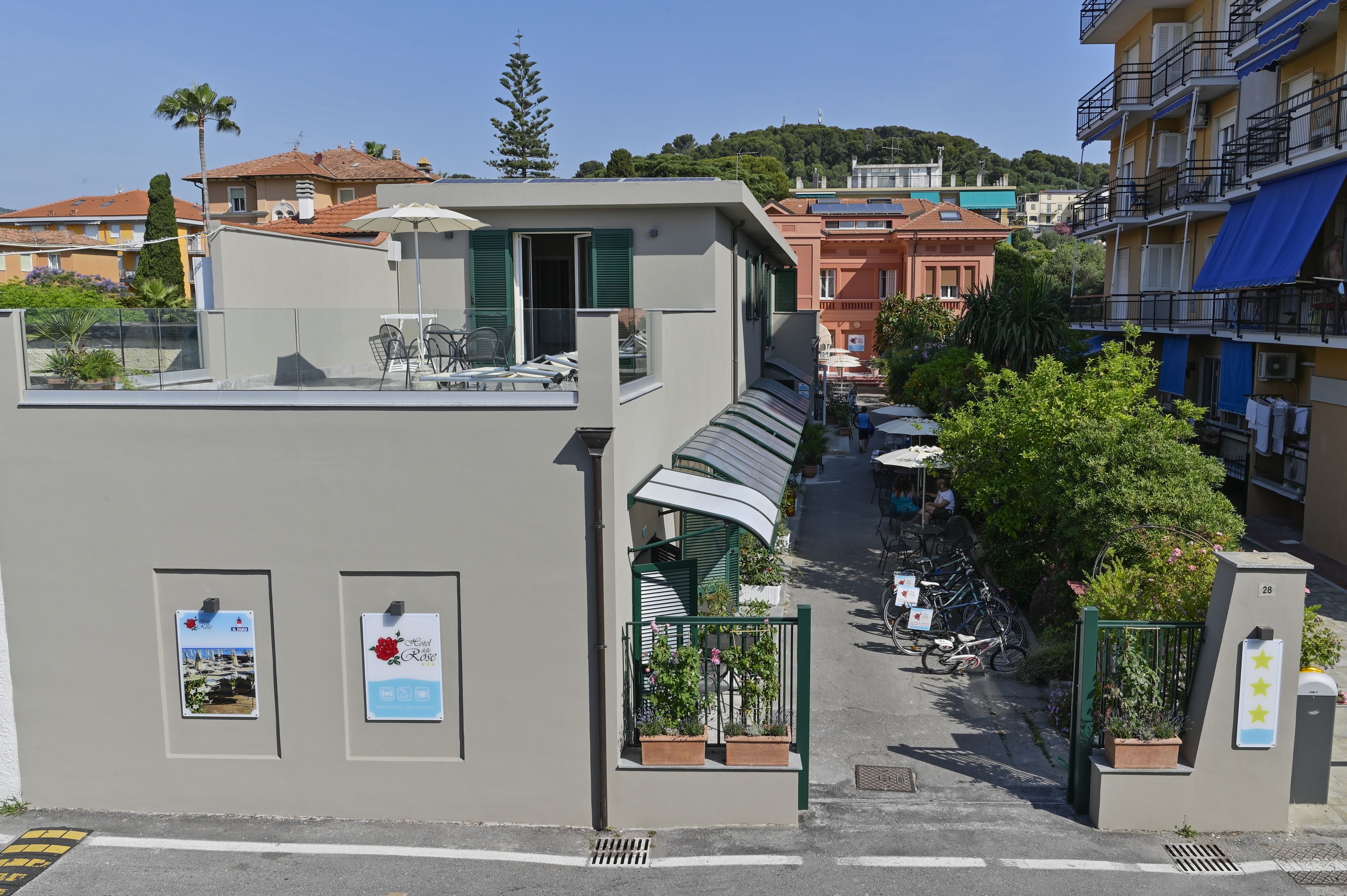 Fachada da propriedade