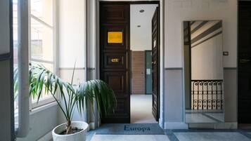 Interior entrance