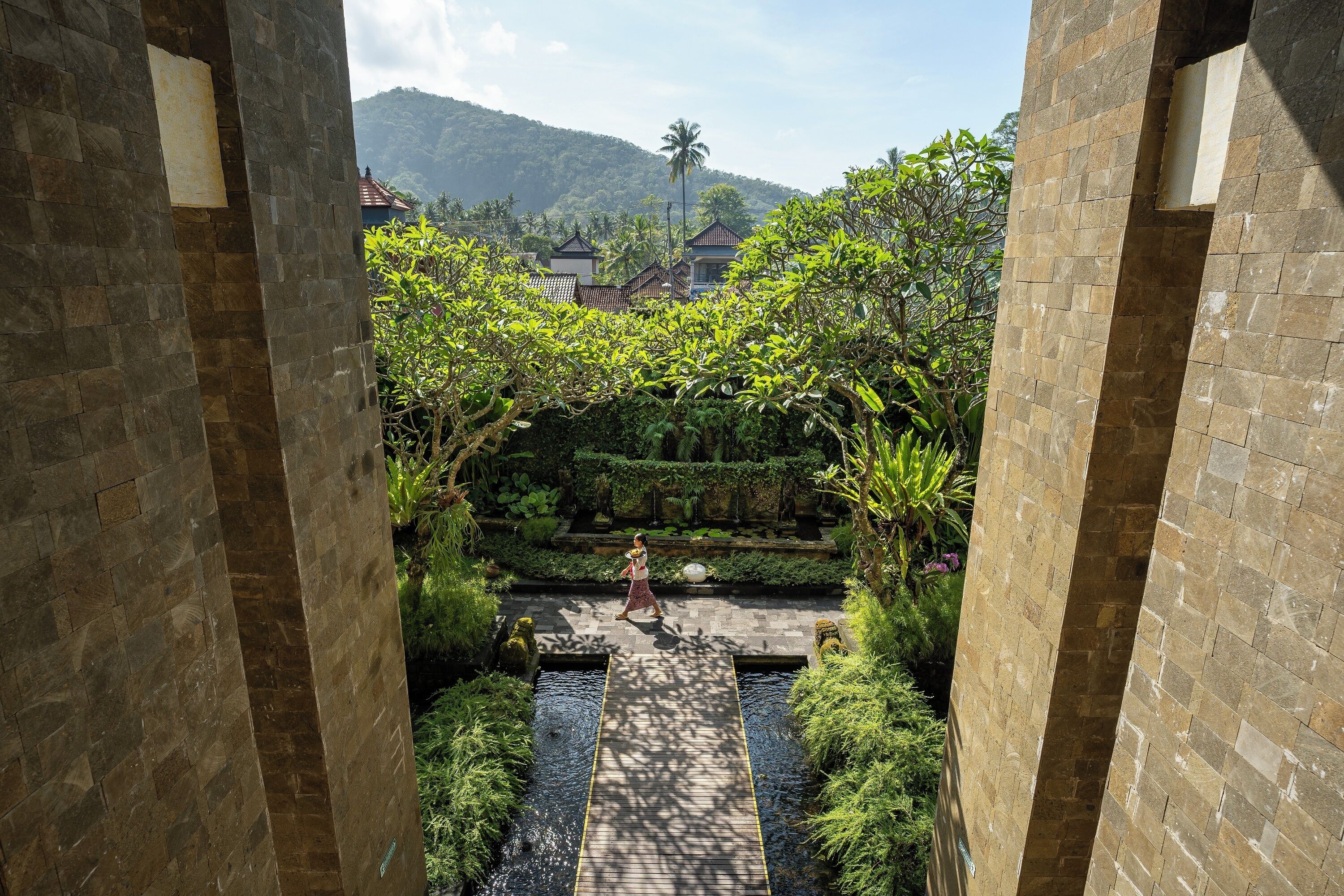 Vista al jardín