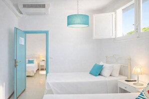 Basic Quadruple Room | Minibar, in-room safe, free WiFi, bed sheets - La Pineta Al Mare (Forte dei Marmi)