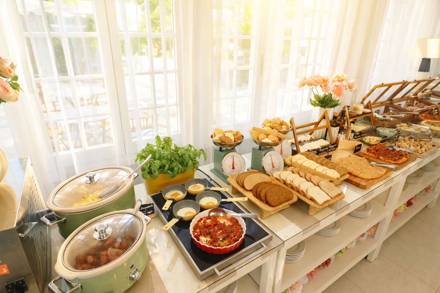 Tägliches inbegriffenes Frühstücksbuffet