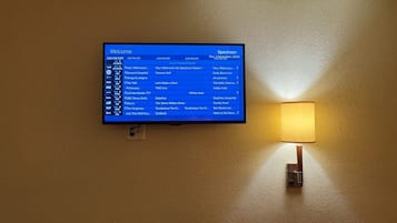 Free WiFi, alarm clocks