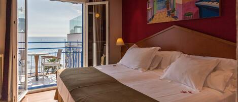 Double or Twin Room, Balcony, Sea View