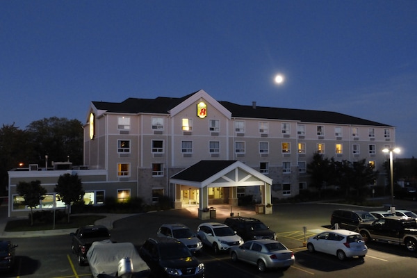 Front of property – evening/night