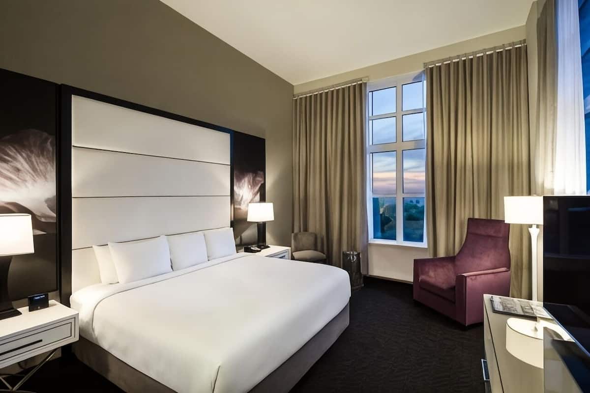 Egyptian cotton sheets, premium bedding, down duvets, pillow-top beds