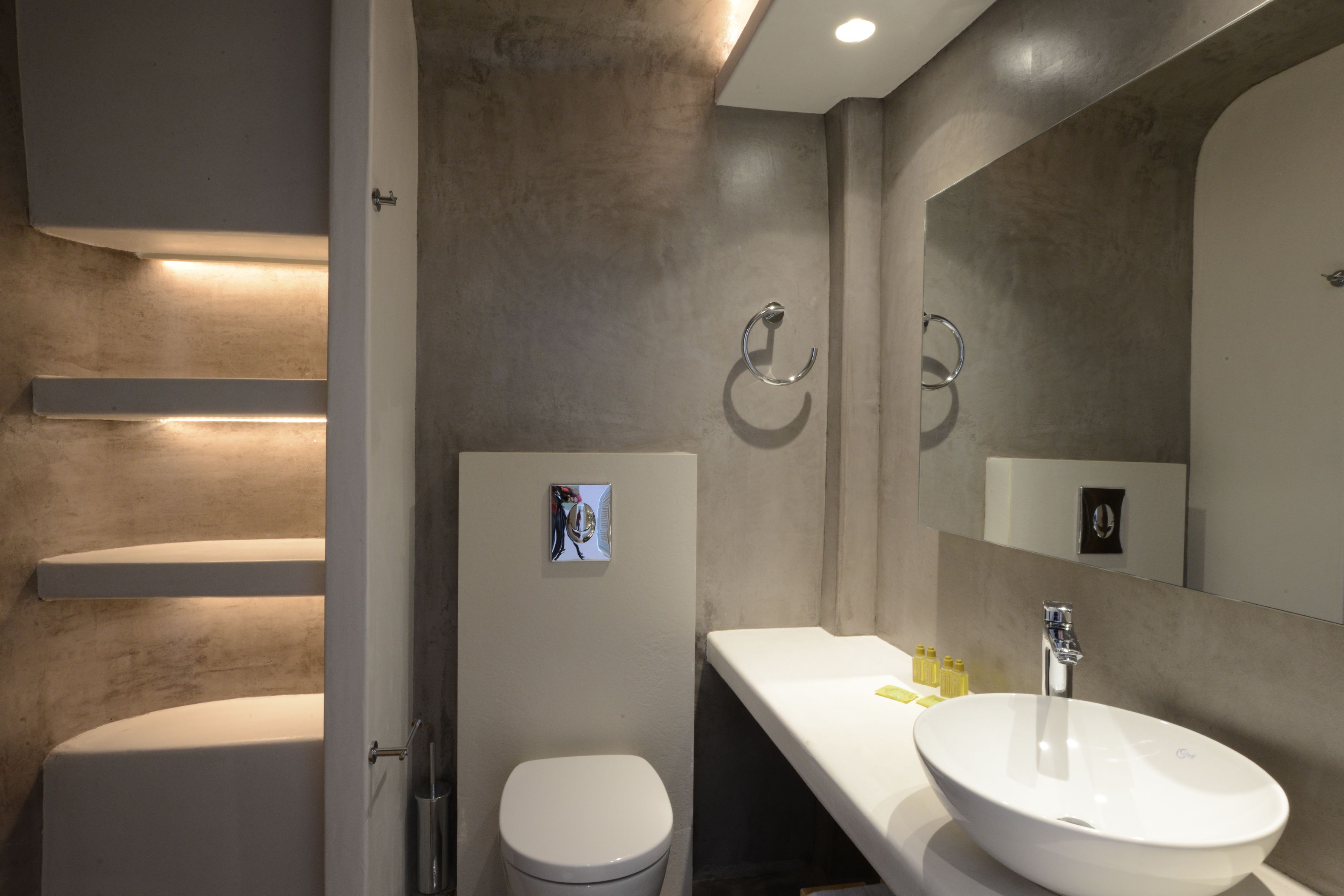 suite, sea view | bathroom | hair dryer, towels