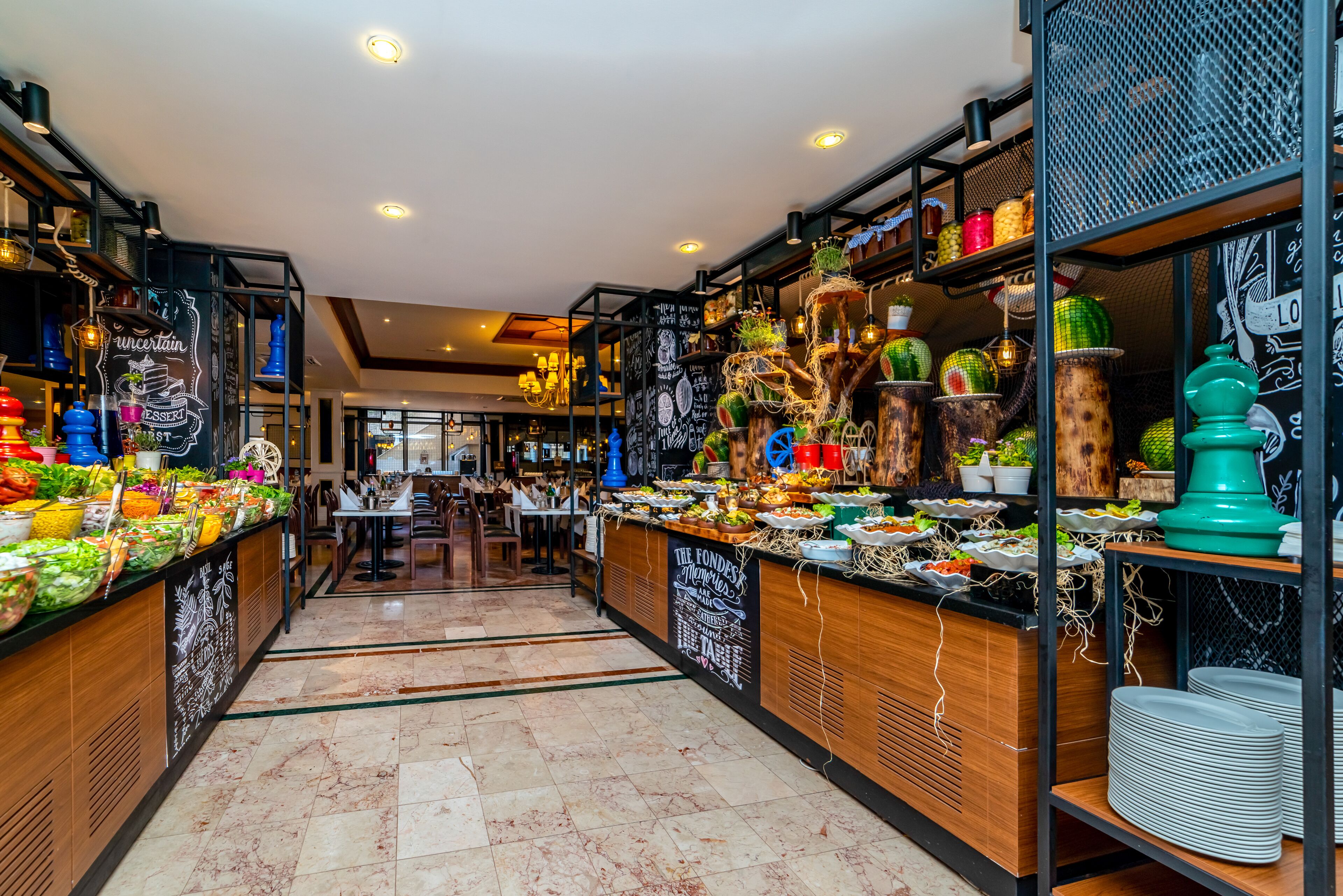 Breakfast buffet