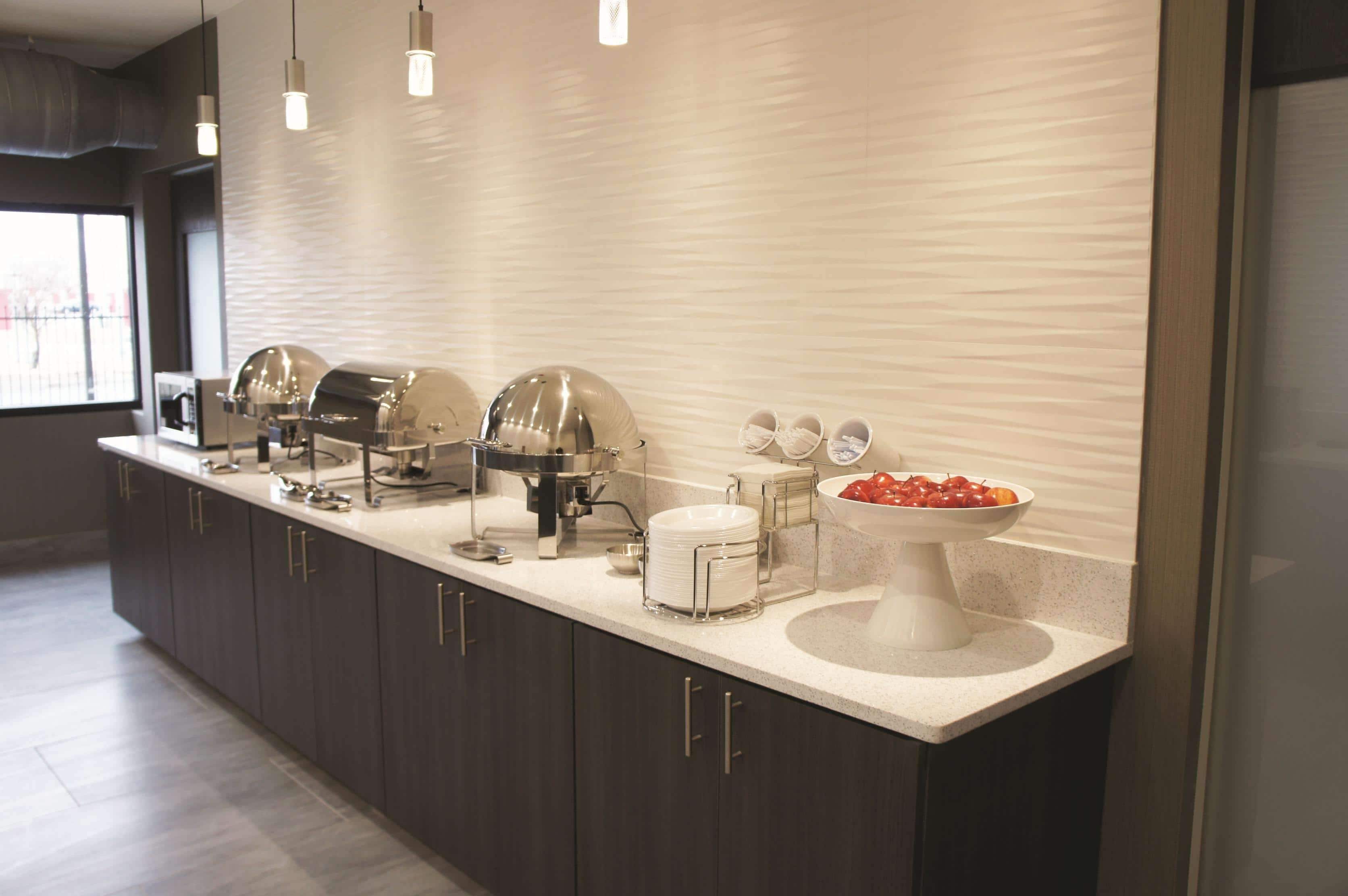 free daily self-service breakfast