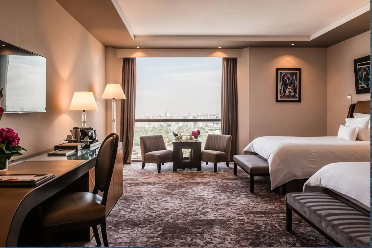 Premium bedding, pillow-top beds, minibar, in-room safe