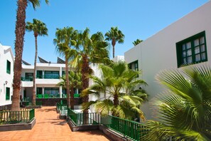 Blick von der Unterkunft