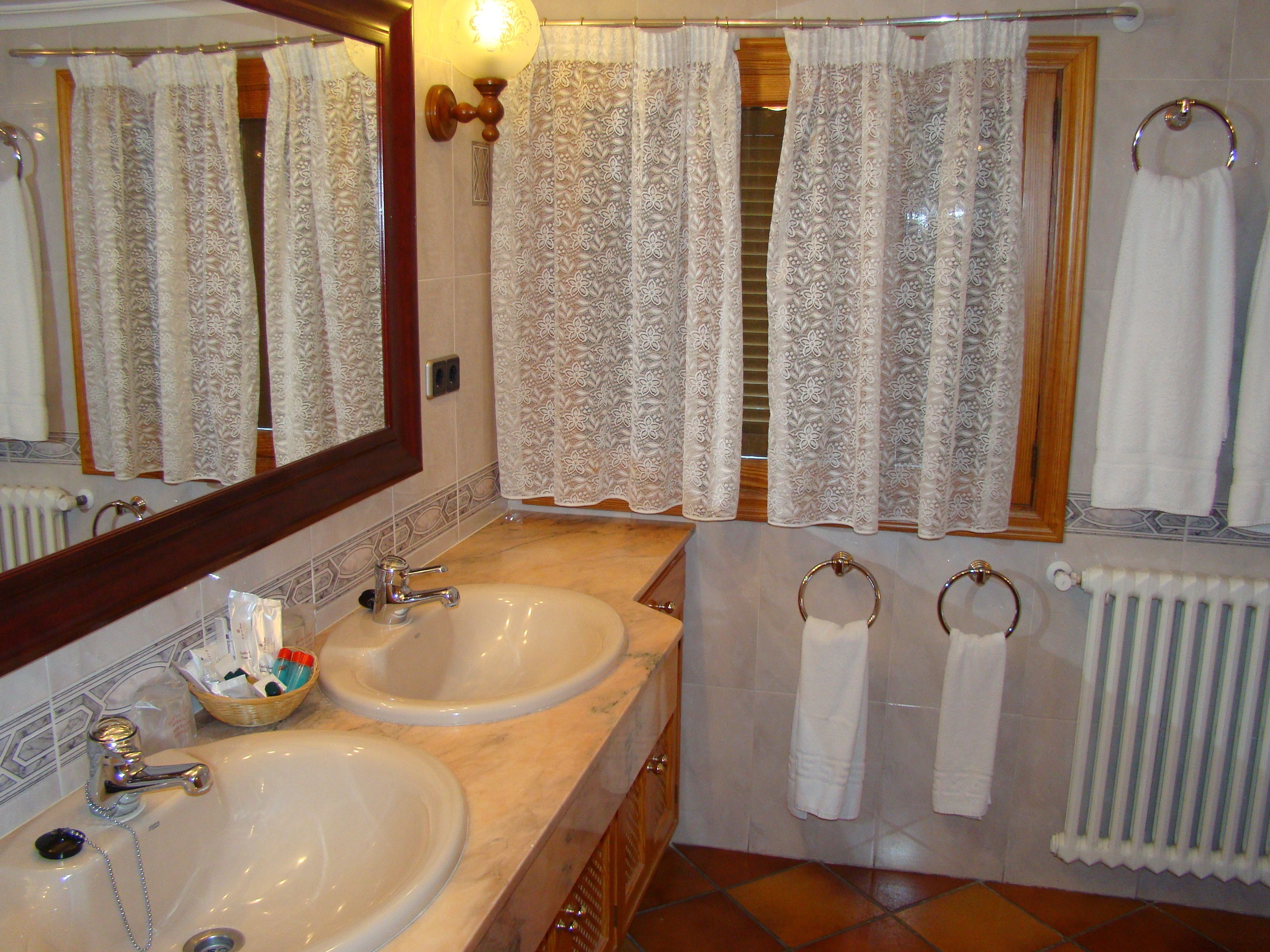junior suite | bathroom | hair dryer, towels