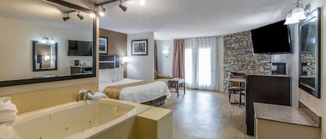 Suite, 1 King Bed, Non Smoking, Fireplace (No Pets)