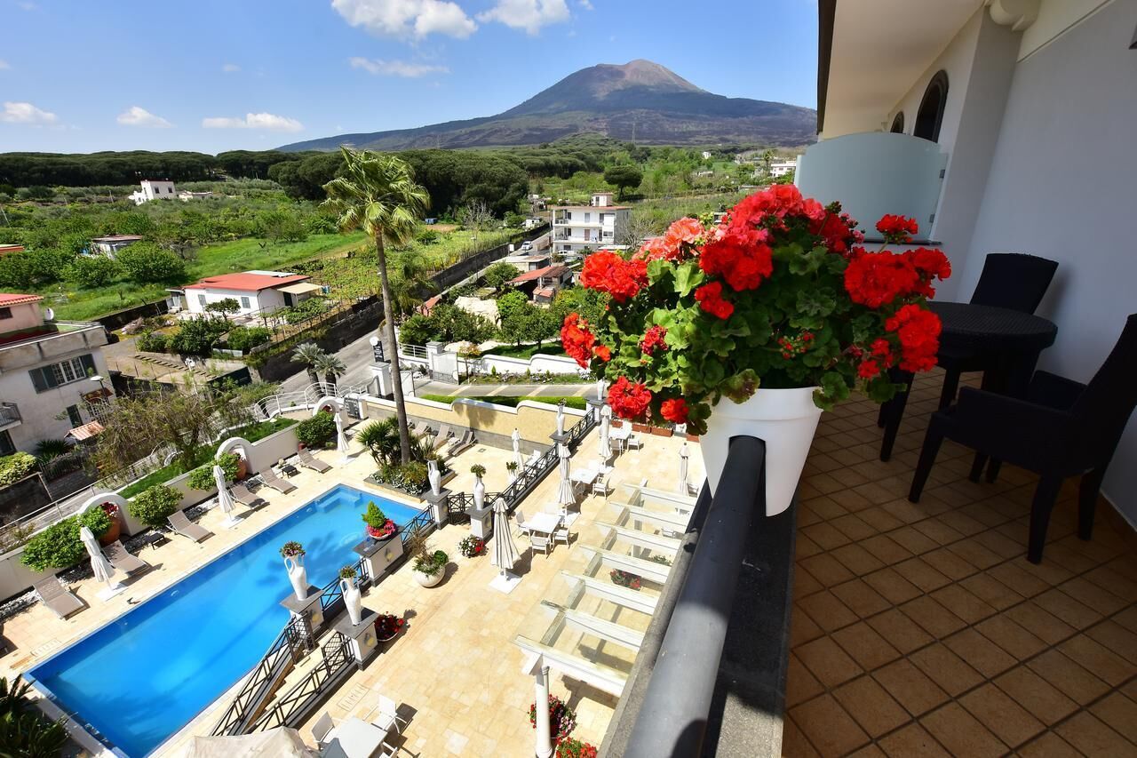 outdoor wedding area